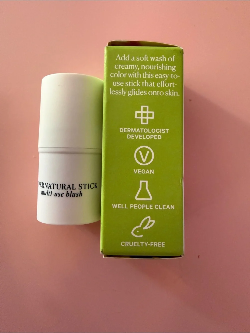 Well People Supernatural Stick Blush - Rose - NWT